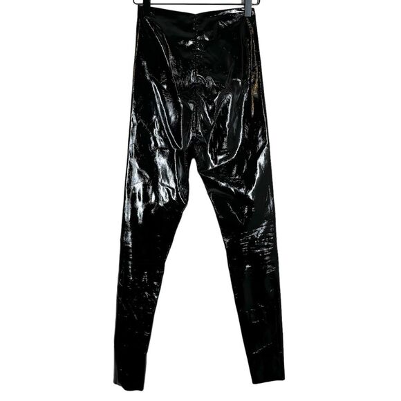 Commando Perfect Control Faux Patent Leather Leggings Pants Stretch Small - Picture 4 of 4